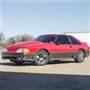 1979-93 Mustang 4 Lug Pony Wheel & Hankook Tire Kit - 16x7 - Chrome