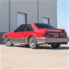 1979-93 Mustang 4 Lug Pony Wheel & Hankook Tire Kit - 16x7 - Chrome