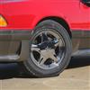 1979-93 Mustang 4 Lug Pony Wheel & Hankook Tire Kit - 16x7 - Chrome