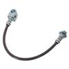 1979-1993 J&M Stainless Steel Rear Brake Hose - 7.5"
