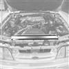 1979-93 Mustang SVE Aluminum Radiator Hold Down & Hardware Kit  - Brushed 5.0