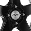 1979-93 Mustang SVE 4 Lug SC Wheel & Nitto Tire Kit  - 17x9/10 - Gloss Black