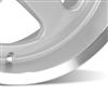 1979-93 Mustang SVE 4 Lug SC Wheel & Nitto Tire Kit  - 17x9/10 - Silver