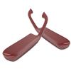 1981-86 Mustang Armrest Pads, Pair Red