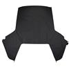 1983-90 Mustang Kee Convertible Top Kit - Stayfast Cloth  - Black