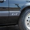 1985-86 Mustang GT Front of Quarter Panel Molding Kit