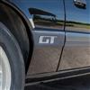 1985-86 Mustang GT Front of Quarter Panel Molding Kit
