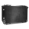 1986-93 Mustang SVE Aluminum Radiator Kit w/ Silicone Hoses  - Black 5.0