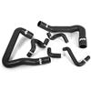 1986-93 Mustang SVE Aluminum Radiator & Contour Fan Kit  - Black 5.0