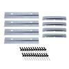 1987-93 Mustang Ground Effects Brackets - Front & Rear GT