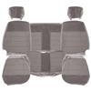 1990-92 Mustang Acme Standard Seat Upholstery - Cloth  - Titanium Gray Convertible