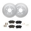 1994-04 Mustang Rear Brake Rotor & Pad Kit - 10.5" GT/V6