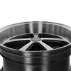 1994-04 Mustang SVE 03-04 Mach 1 Style Wheel & Nitto NT05 Kit- 18x9/10 - Machined