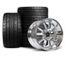 1994-2004 Mustang SVE FR500 Wheel & Nitto Tire Kit - 18X9/10 - Chrome