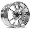 1994-2004 Mustang SVE FR500 Wheel & Nitto Tire Kit - 18X9/10 - Chrome