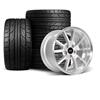 1994-2004 Mustang SVE FR500 Wheel & Nitto Tire Kit - 18X9/10 - Silver