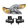 1994-98 Mustang Headlight & Fog Light Kit GT/V6