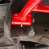 Mustang BMR Tubular Front Control Arms - Standard Ball Joint - Black Hammertone | 94-04