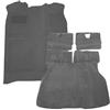 1987-89 Mustang ACC Floor Carpet & Hatch Carpet Kit Smoke Gray  Hatchback