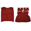 1987-93 Mustang ACC Floor Carpet & Hatch Carpet Kit Scarlet Red