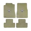 2005-2009 Mustang ACC Floor Mats w/ Pony Logo - Camel Tan