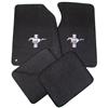 1999-04 Mustang ACC Floor Mats with Tri Bar Pony Logo Dark Charcoal
