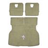 1984-86 Mustang ACC Hatch Area Carpet with Running Pony Logo  - Desert Tan/Sand Beige