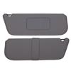 1993-1995 F-150 SVT Lightning Acme Sun Visors with Strap & Mirror - Gray