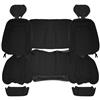 1990-91 Mustang Acme Sport Seat Cloth Upholstery Kit  - Black Coupe