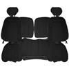 1992-93 Mustang Acme Sport Seat Upholstery - Cloth  - Black Hatchback