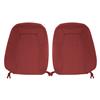 Mustang Acme Sport Seat Upholstery - Cloth - Ruby Red | 1993 Hatchback