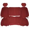 1992 Mustang Acme Sport Seat Upholstery - Cloth  - Scarlet Red Convertible