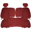 1992 Mustang Acme Sport Seat Upholstery - Cloth  - Scarlet Red Hatchback