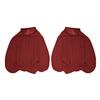 1987-89 Mustang Acme Sport Seat Cloth Upholstery Kit  - Scarlet Red Convertible