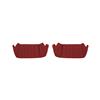 1987-89 Mustang Acme Sport Seat Cloth Upholstery Kit  - Scarlet Red Convertible