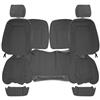 1987-89 Mustang Acme Sport Seat Cloth Upholstery Kit  - Smoke Gray Hatchback