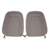 1990-91 Mustang Acme Sport Seat Cloth Upholstery Kit  - Titanium Gray Hatchback