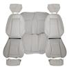 1990-91 Mustang TMI Sport Seat Vinyl Upholstery Kit  - Titanium Gray Coupe