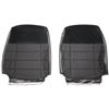 Mustang Acme Standard Seat Upholstery - Cloth - Black | 87-93 Hatchback
