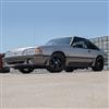 1979-1993 Mustang SVE Saleen SC Style Wheel Kit - Gloss Black & Rivets - 18x8.5/10