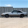 1979-1993 Mustang SVE Saleen SC Style Wheel & Tire Kit - Gloss Black & Rivets - 18x8.5 - Nitto
