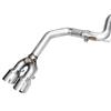 2024 Mustang AWE Track Muffler Delete Cat Back Active Exhaust  - Chrome Tips GT