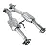 1986-93 Mustang BBK Catted H-Pipe for Longtube Headers - 2.5"  5.0