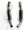 2005-09 Mustang Bassani  Stainless Steel Race Axle Back GT/GT500 4.6L/5.4L