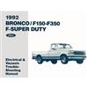 1992 Bronco Bishko Electrical & Vacuum Troubleshooting Manual