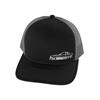 5.0 Resto Fox Body Silhouette Hat  - Black & Gray