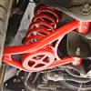 1994-04 Mustang BMR Tubular Front Control Arms w/ Spring Cups  - Standard Ball Joint - Red