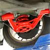 1994-04 Mustang BMR Tubular Front Control Arms w/ Spring Cups  - Standard Ball Joint - Red
