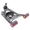 1979-93 Mustang BMR Premium Tubular K-Member With Spring Perches Kit - Pushrod - Black Hammertone 5.0/5.8