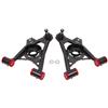 1994-04 Mustang BMR Tubular Front Control Arms w/ Spring Cups  - Standard Ball Joint - Black
